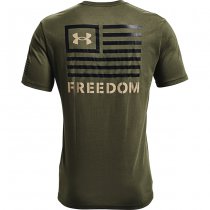 Under Armour Freedom Banner T-Shirt - Marine OD Green / Black - 3XL