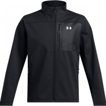 Under Armour Mens Shield Jacket - Black / White - L