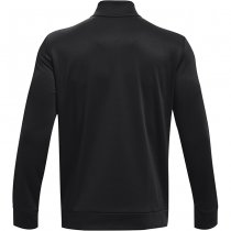 Under Armour Mens Armour Fleece 1/2 Zip - Black - S