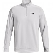 Under Armour Mens Armour Fleece 1/2 Zip - Grey - L