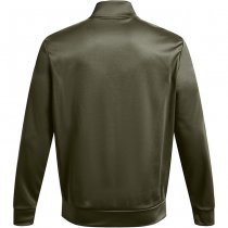 Under Armour Mens Armour Fleece 1/2 Zip - Marine OD Green - M