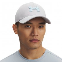 Under Armour Mens Blitzing Low Stretch Fit Cap - Light Grey - XL/2XL
