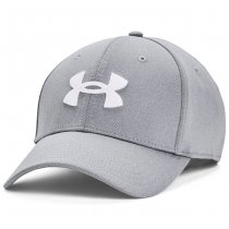Under Armour Mens Blitzing Low Stretch Fit Cap - Steel - L/XL