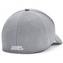 Under Armour Mens Blitzing Low Stretch Fit Cap - Steel - S/M
