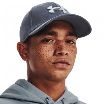 Under Armour Mens Blitzing Low Stretch Fit Cap - Downpour Grey - M/L