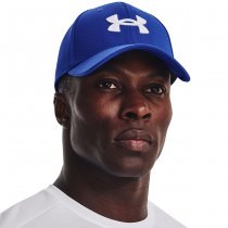 Under Armour Mens Blitzing Low Stretch Fit Cap - Royal - S/M