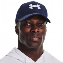 Under Armour Mens Blitzing Low Stretch Fit Cap - Navy Blue - S/M
