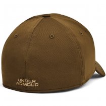 Under Armour Mens Blitzing Low Stretch Fit Cap - Coyote - S/M