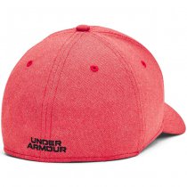 Under Armour Mens Blitzing Low Stretch Fit Cap - Red / Black - S/M