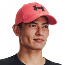 Under Armour Mens Blitzing Low Stretch Fit Cap - Red / Black - S/M