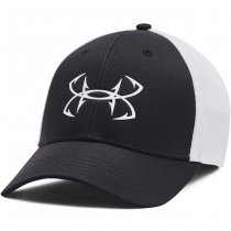 Under Armour Mens Fish Hunter Mesh Cap - Black - L/XL