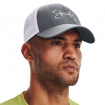 Under Armour Mens Fish Hunter Mesh Cap - Pitch Grey / White - M/L