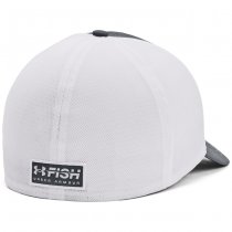 Under Armour Mens Fish Hunter Mesh Cap - Pitch Grey / White - S/M