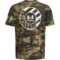 Under Armour Freedom Camo T-Shirt - UA Forest All Season Camo - S