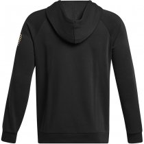 Under Armour Freedom Rival Fleece Big Flag Logo Hoodie - Black - S