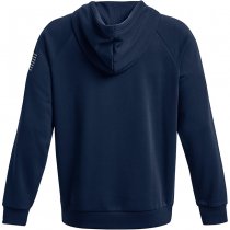 Under Armour Freedom Rival Fleece Big Flag Logo Hoodie - Academy - S