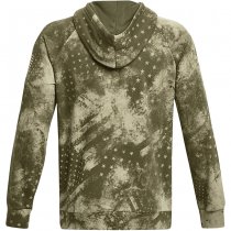 Under Armour Freedom Rival Fleece Amp Hoodie - Marine OD Green - S