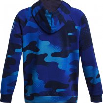 Under Armour Freedom Rival Fleece Amp Hoodie - Team Royal / Viral Blue - L