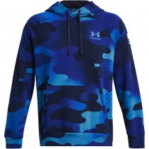 Under Armour Freedom Rival Fleece Amp Hoodie - Team Royal / Viral Blue - S