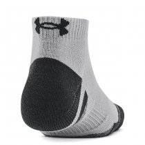 Under Armour Performance Tech 3-Pack Low Cut Socks - Mod Grey / White / Jet Grey - XL