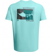 Under Armour Mens Marlin Short Sleeve - Radial Turquoise / Coastal Teal - L