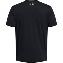 Under Armour Mens Sportstyle Logo Short Sleeve - Black / White - M