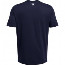 Under Armour Mens Sportstyle Logo Short Sleeve - Academy / White - 3XL