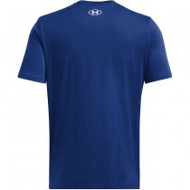 Under Armour Mens Sportstyle Logo Short Sleeve - Tech Blue / White - S