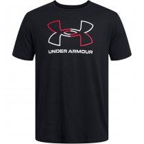Under Armour Mens Foundation Short Sleeve - Black - S