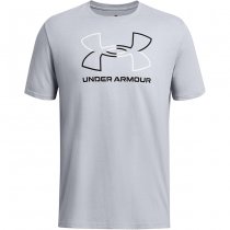 Under Armour Mens Foundation Short Sleeve - Light Grey - 2XL