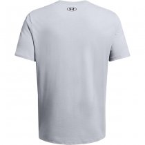 Under Armour Mens Foundation Short Sleeve - Light Grey - M