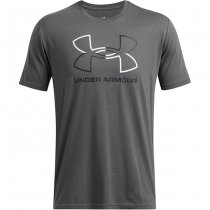 Under Armour Mens Foundation Short Sleeve - Dark Grey - L