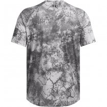Under Armour Mens Freedom Camo T-Shirt - Mod Grey / Black - XL