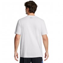 Under Armour Mens Freedom Flag Printed T-Shirt - Halo Grey - XL