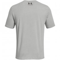 Under Armour Mens Freedom Flag Printed T-Shirt - Steel Medium Heather / Black - M