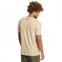 Under Armour Mens Freedom Flag Printed T-Shirt - Desert Sand - 2XL