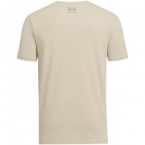 Under Armour Mens Freedom Flag Printed T-Shirt - Desert Sand / Bayou - L