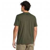 Under Armour Mens Freedom Flag Printed T-Shirt - Marine OD Green - XL