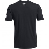 Under Armour Mens Freedom Logo T-Shirt - Black / White - 3XL