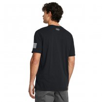 Under Armour Mens Freedom Logo T-Shirt - Black / White - M