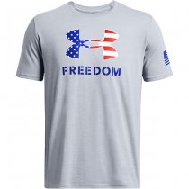 Under Armour Mens Freedom Logo T-Shirt - Royal Heather - S