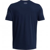 Under Armour Mens Freedom Logo T-Shirt - Academy / Steel - M