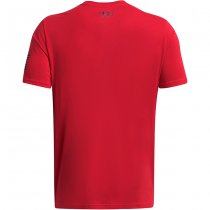 Under Armour Mens Freedom Logo T-Shirt - Red - S