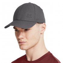 Under Armour Mens ArmourVent Stretch Fit Cap - Grey - XL/2XL