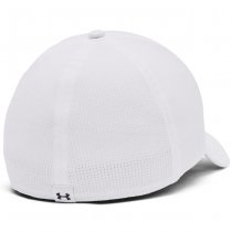Under Armour Mens ArmourVent Stretch Fit Cap - White / Grey - M/L