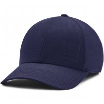 Under Armour Mens ArmourVent Stretch Fit Cap - Navy Blue - M/L