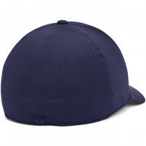 Under Armour Mens ArmourVent Stretch Fit Cap - Navy Blue - S/M