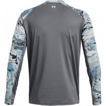 Under Armour Mens Fish Pro Camo T-Shirt - Pitch Grey - S