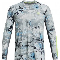 Under Armour Mens Fish Pro Camo T-Shirt - Pitch Grey - XL