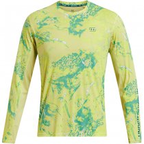 Under Armour Mens Fish Pro Camo T-Shirt - Sonic Yellow - L